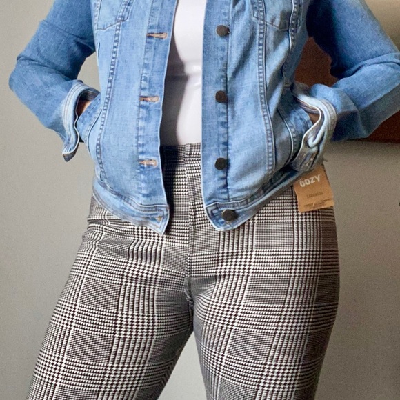 Blue Jean Demin Jacket Medium Wash Women’s - Picture 7 of 9